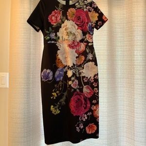 ASOS floral maternity dress